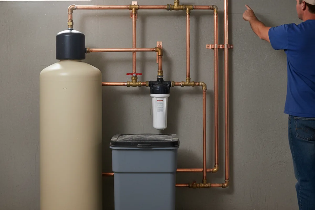 Whole-house water treatment system installed in Newhall